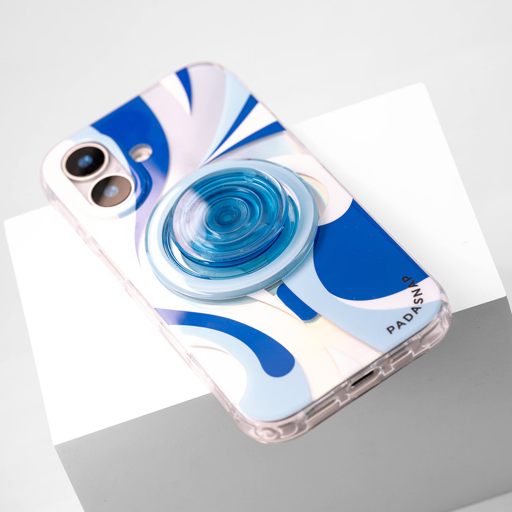 Luminous Strokes | Pueple MagSafe Phone Case Grip Set