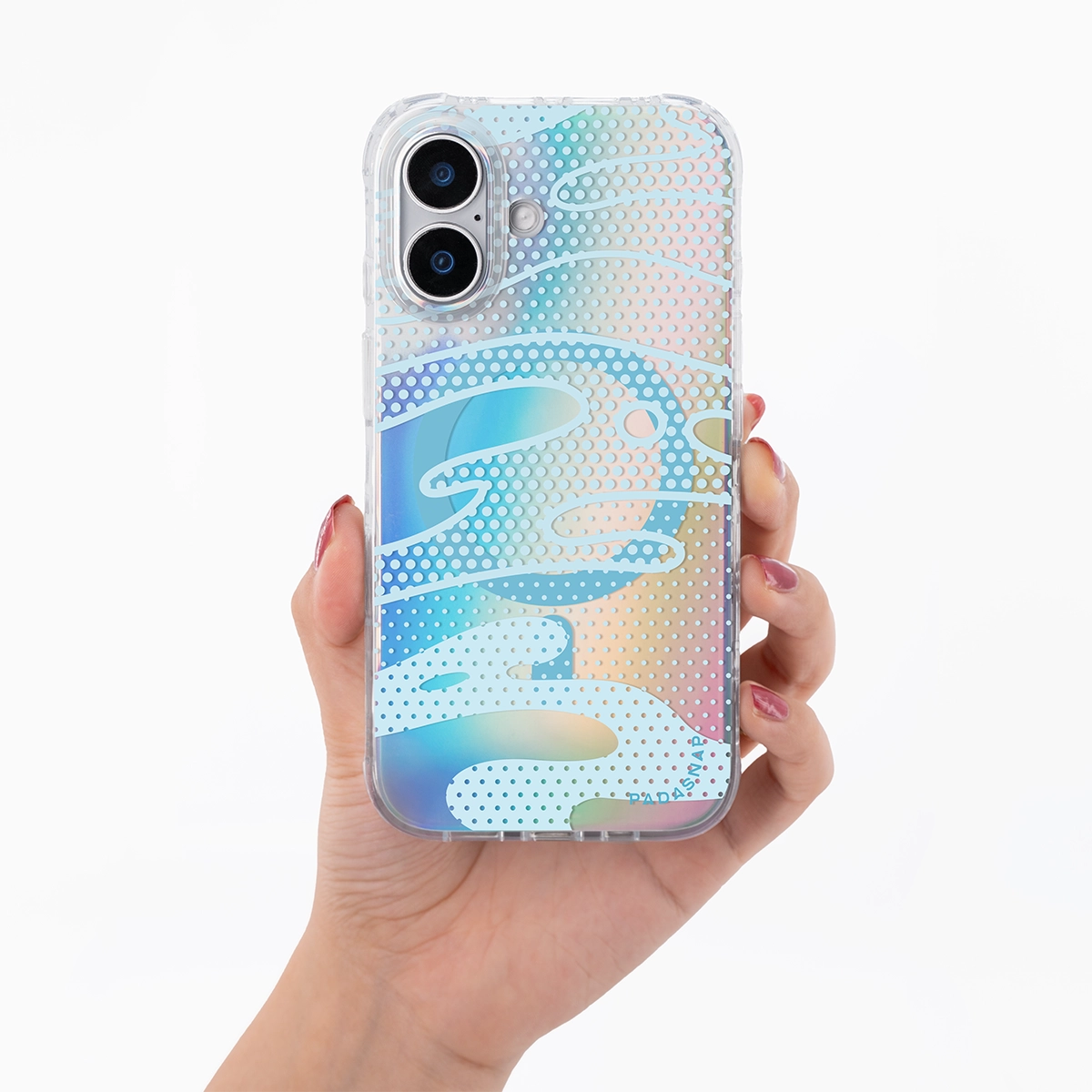 GeoFlow | Blue MagSafe Phone Case