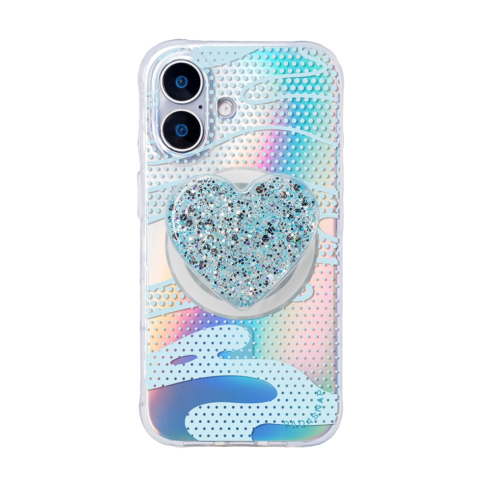 GeoFlow | Blue MagSafe Phone Case Grip Set
