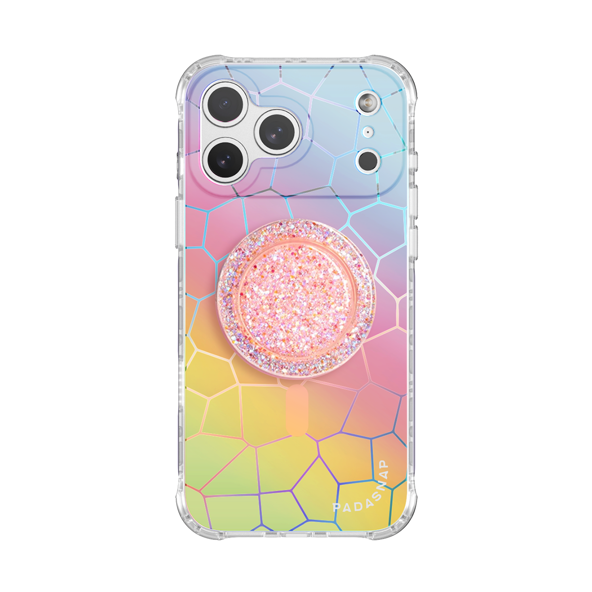 Vacay Glow Purple MagSafe Phone Case Grip Set