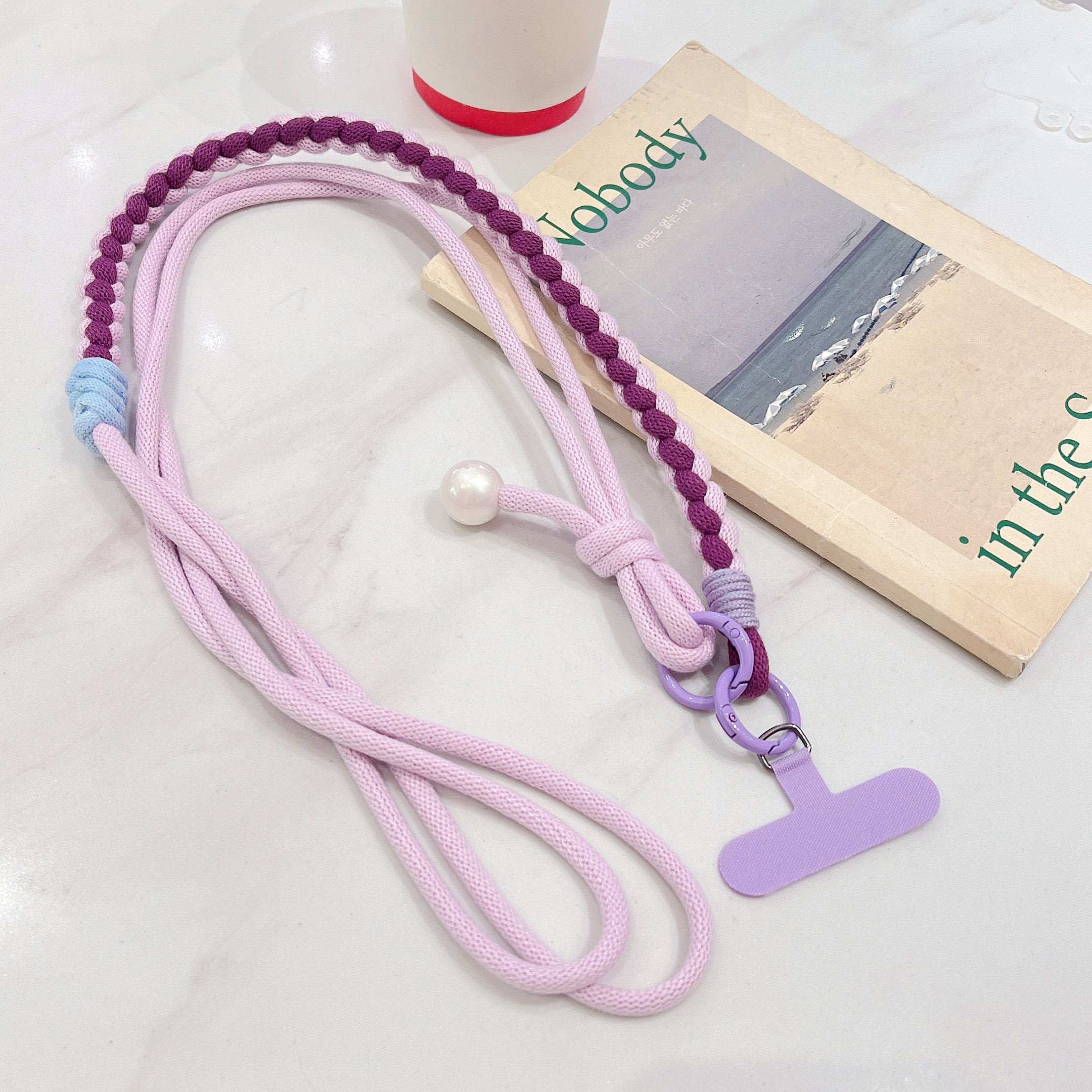 PEARL WEAVE | Crossbody Phone Charm