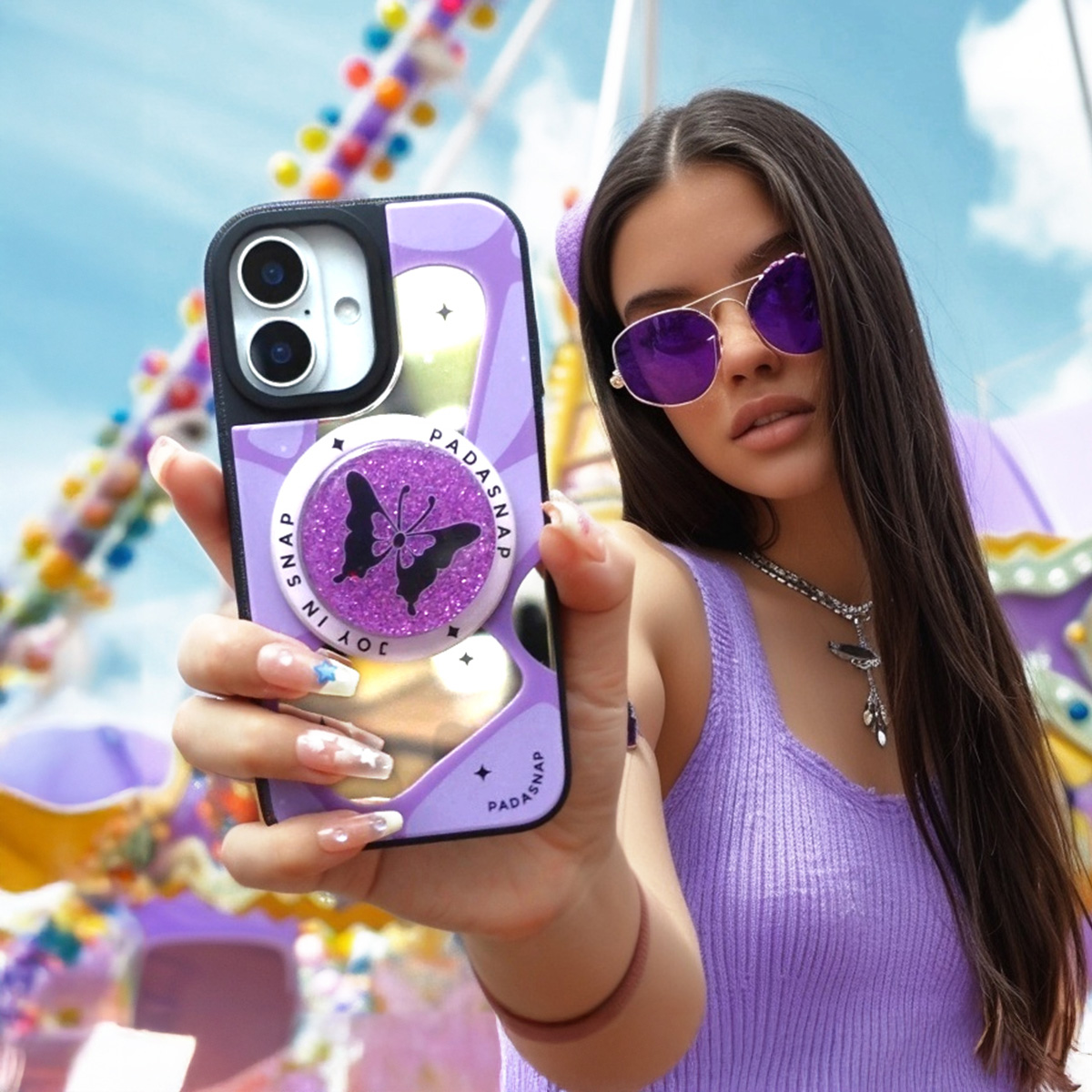 MirrorCharm | MagSafe Phone Case Grip Set