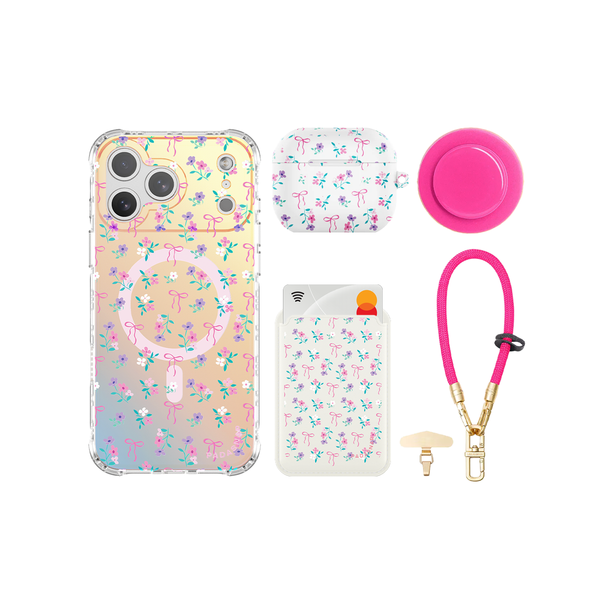 Cottage Bloom iPhone Bundle Set