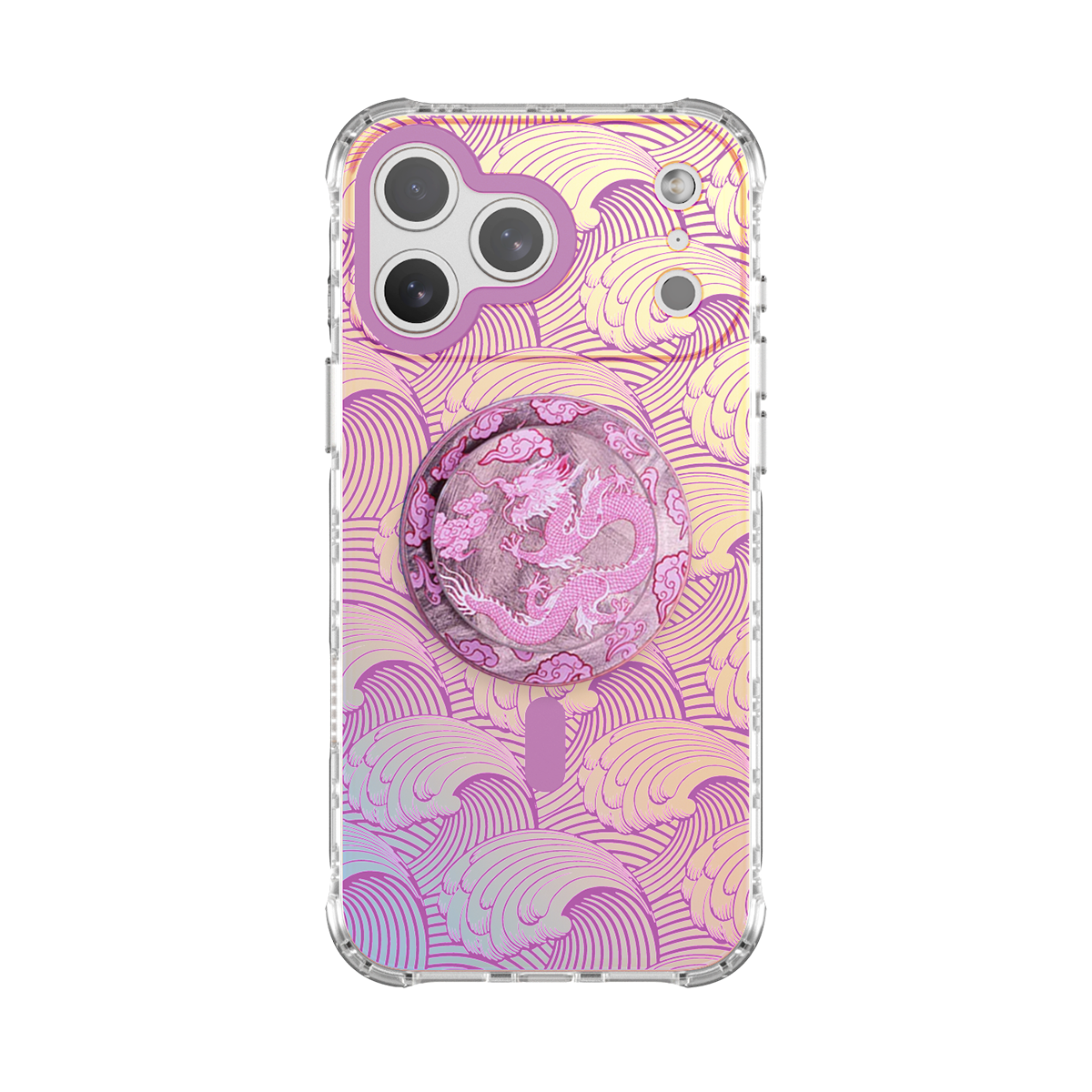 Sea Whisper | MagSafe Phone Case Dragon Grip Set