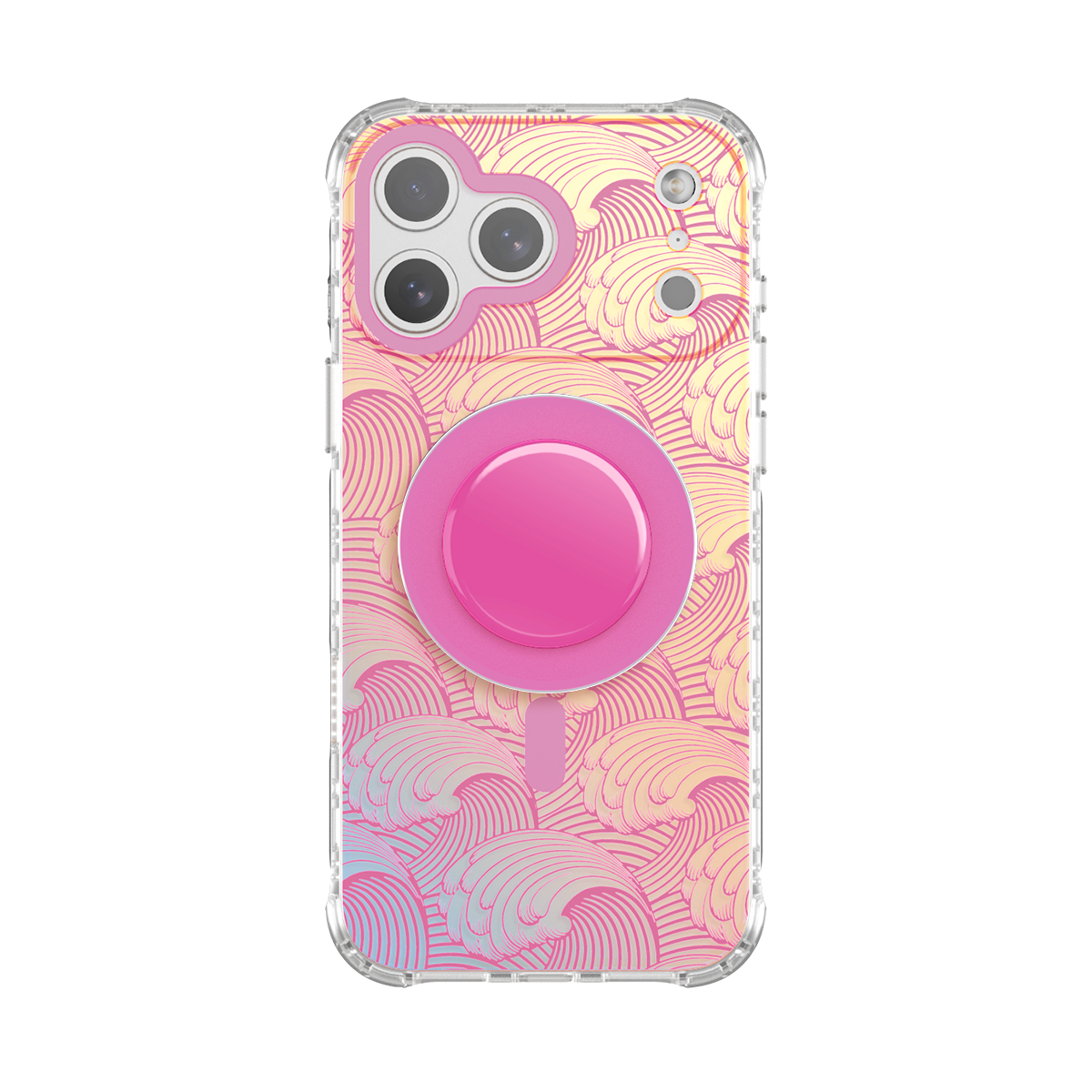 Sea Vibe | Purple MagSafe Phone Case Grip Set
