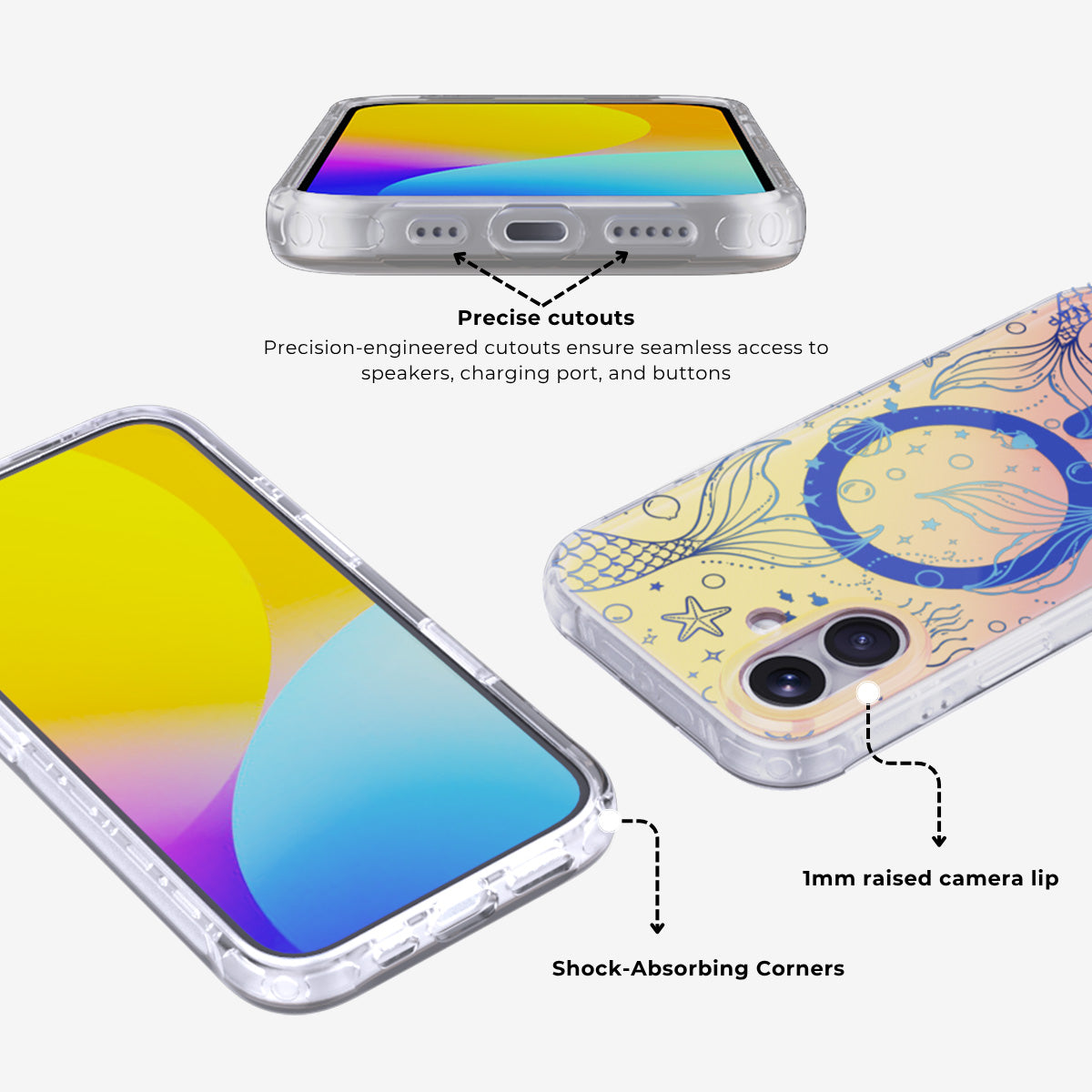 Mermaid Tail Iridescent MagSafe Phone Case