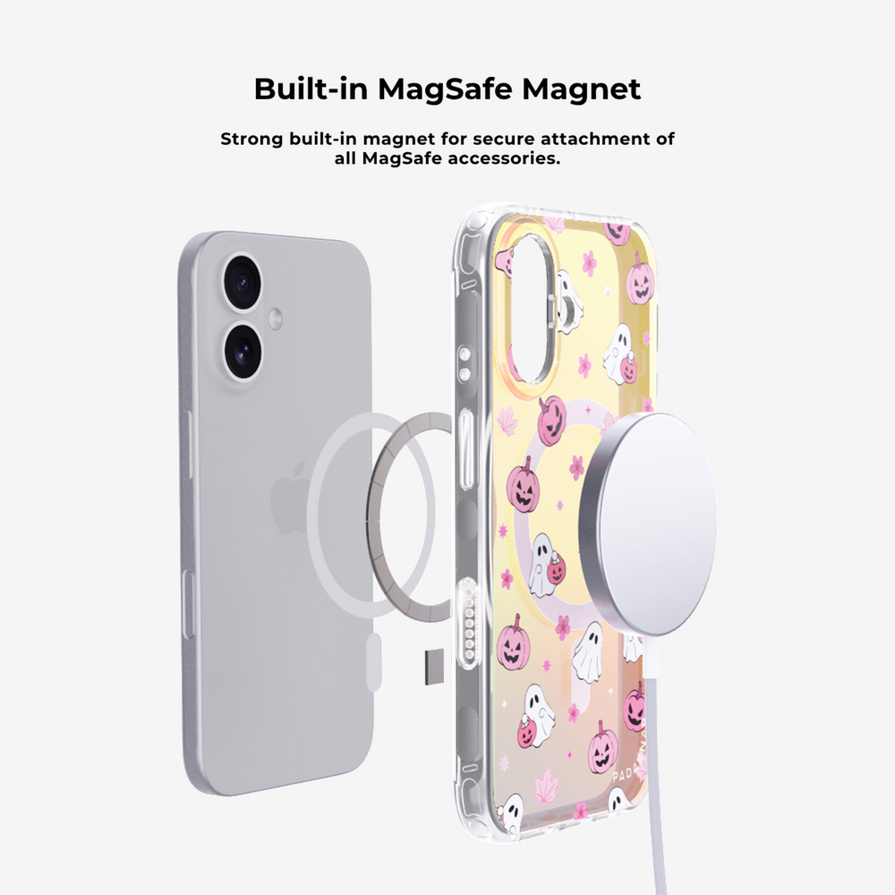 Halloween party|Pink MagSafe Phone Case Grip Set