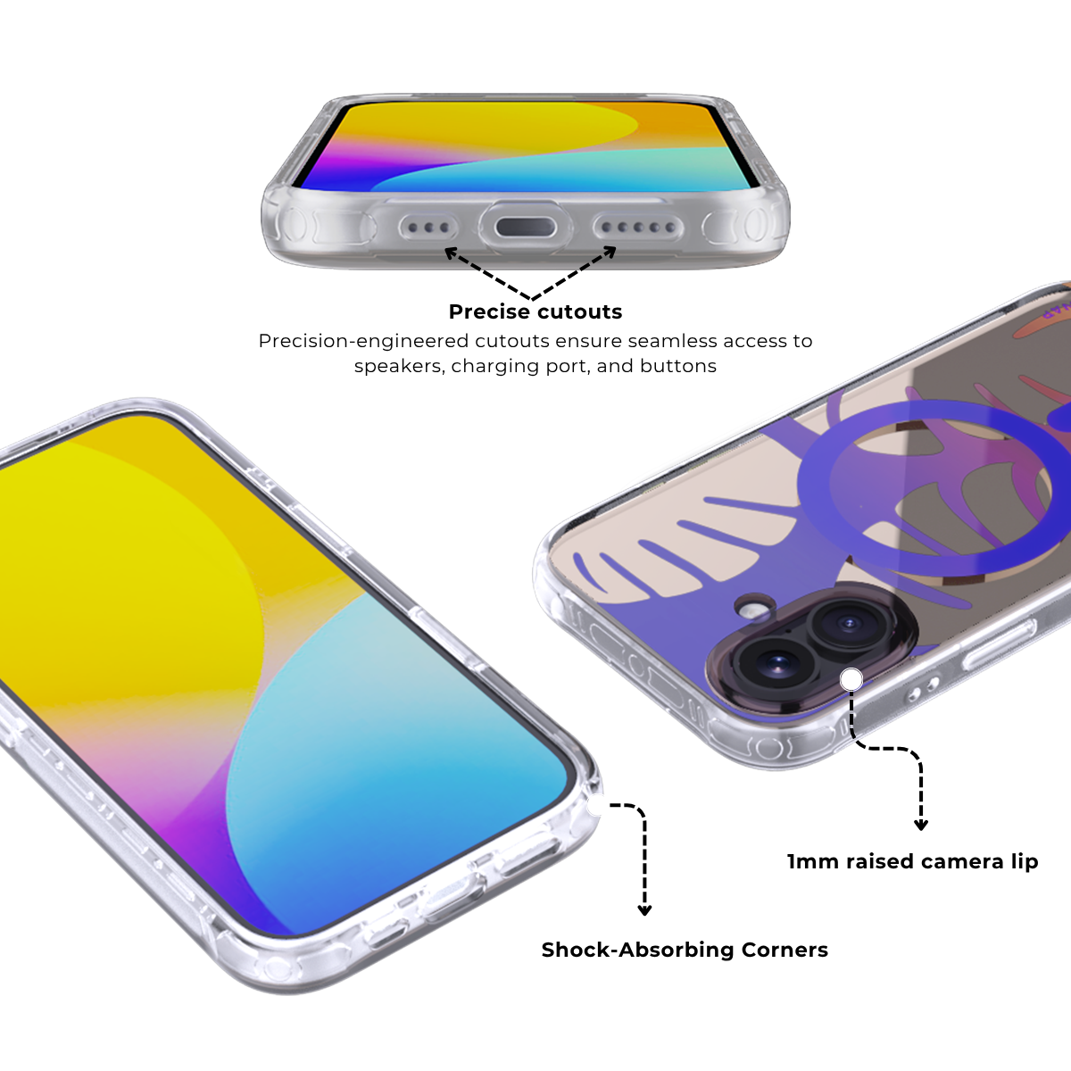 GreenScape | Blue MagSafe Phone Case