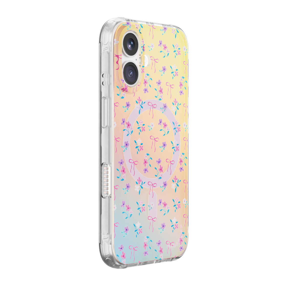 Cottage Bloom|Pink MagSafe Phone Case Grip Set