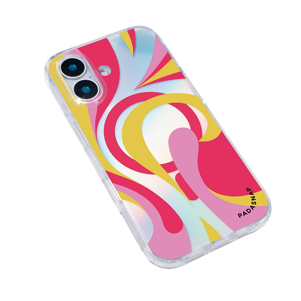 Luminous Strokes | Red MagSafe Phone Case
