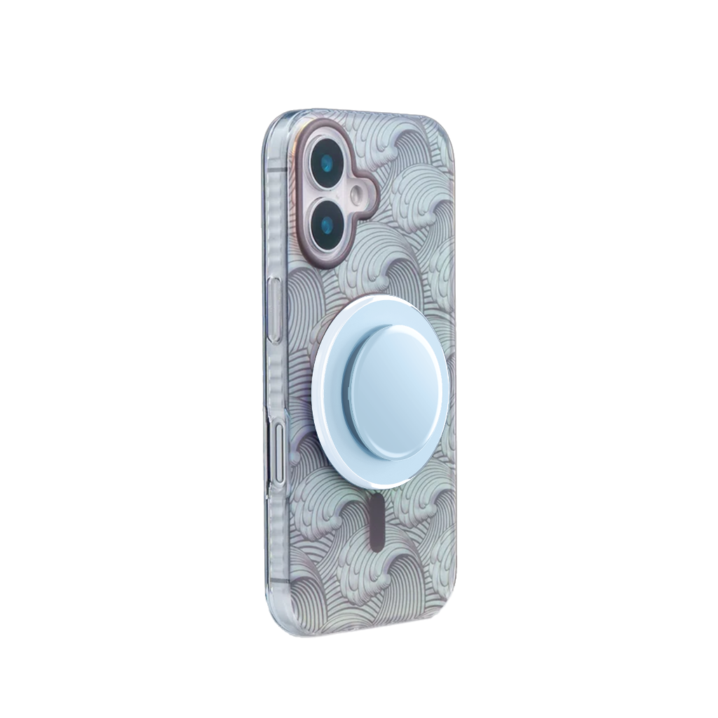 Sea Vibe | Pink MagSafe Phone Case Grip Set