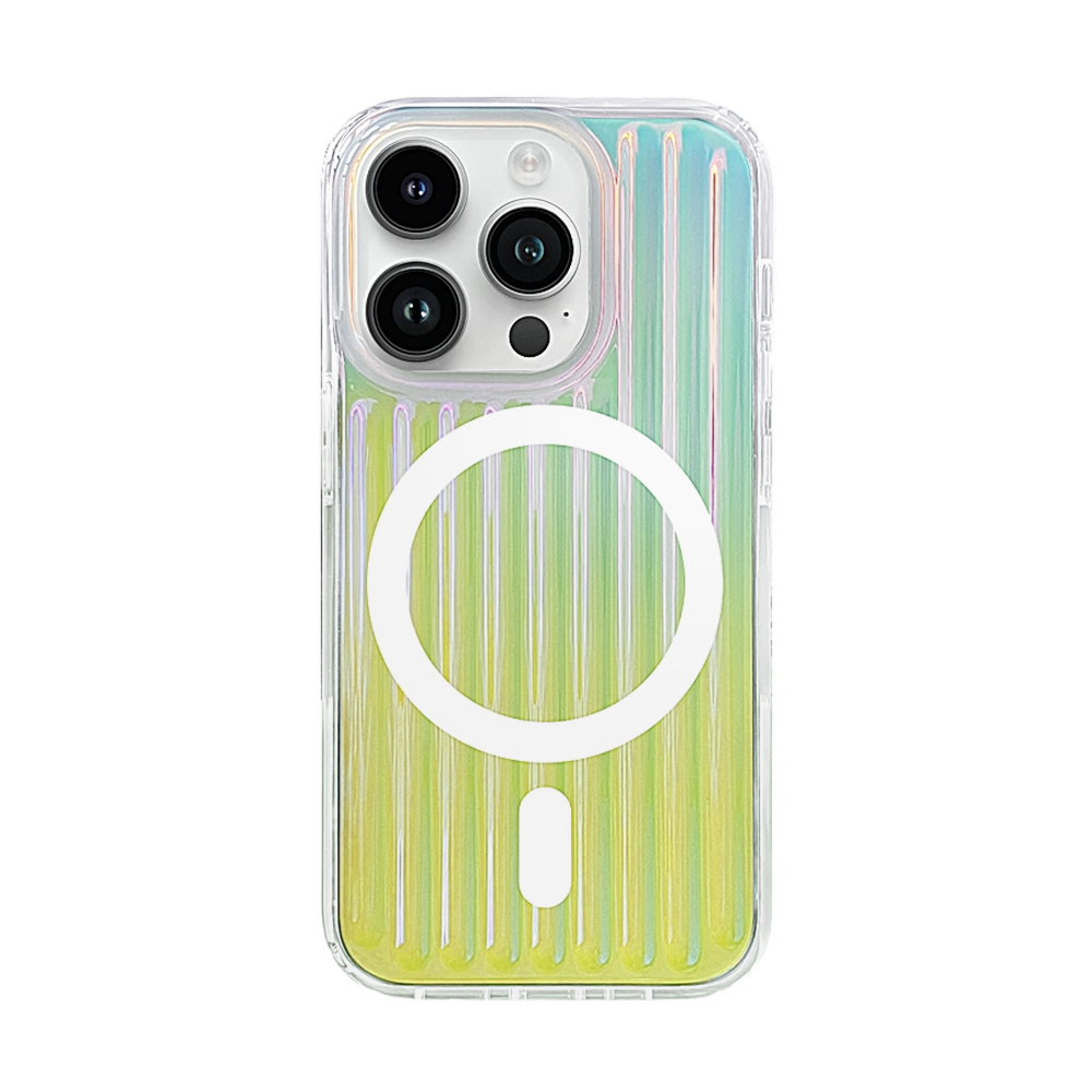 Vibrant Holiday | Laser Golden MagSafe Phone Case