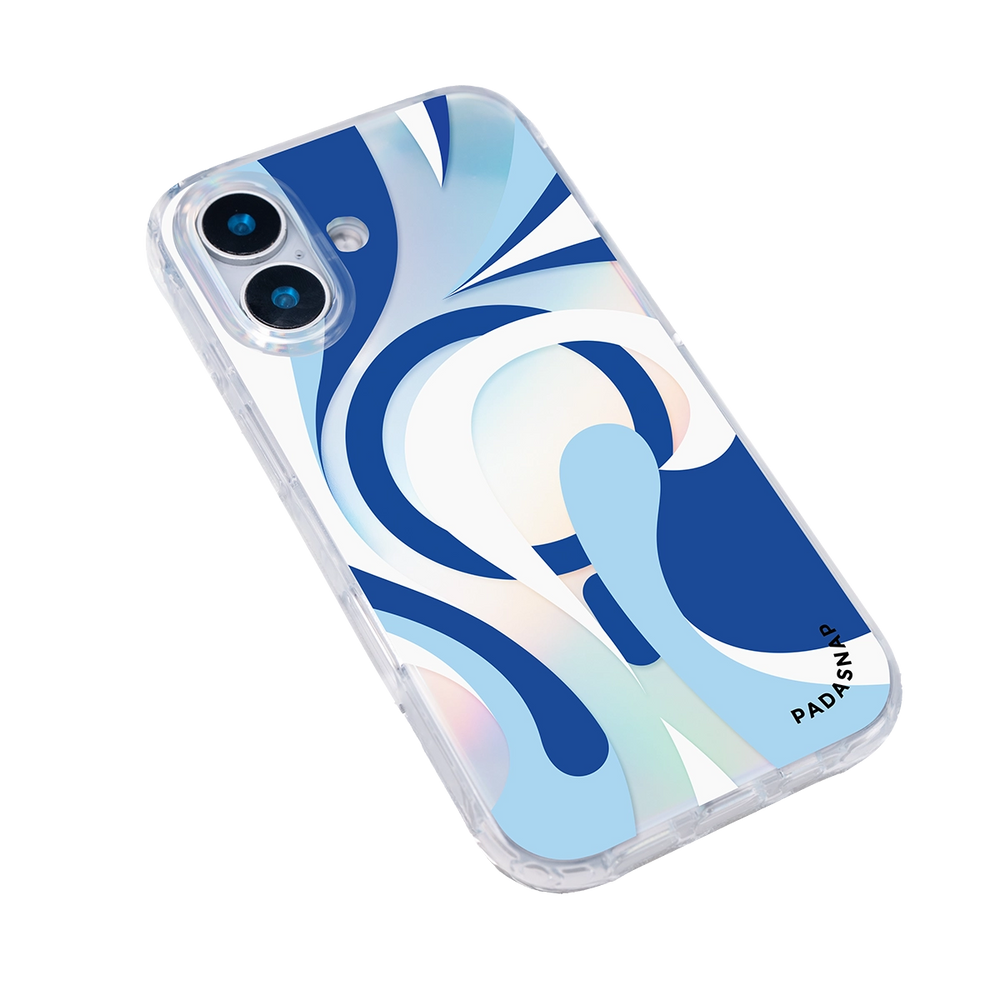 Luminous Strokes | Blue MagSafe Phone Case