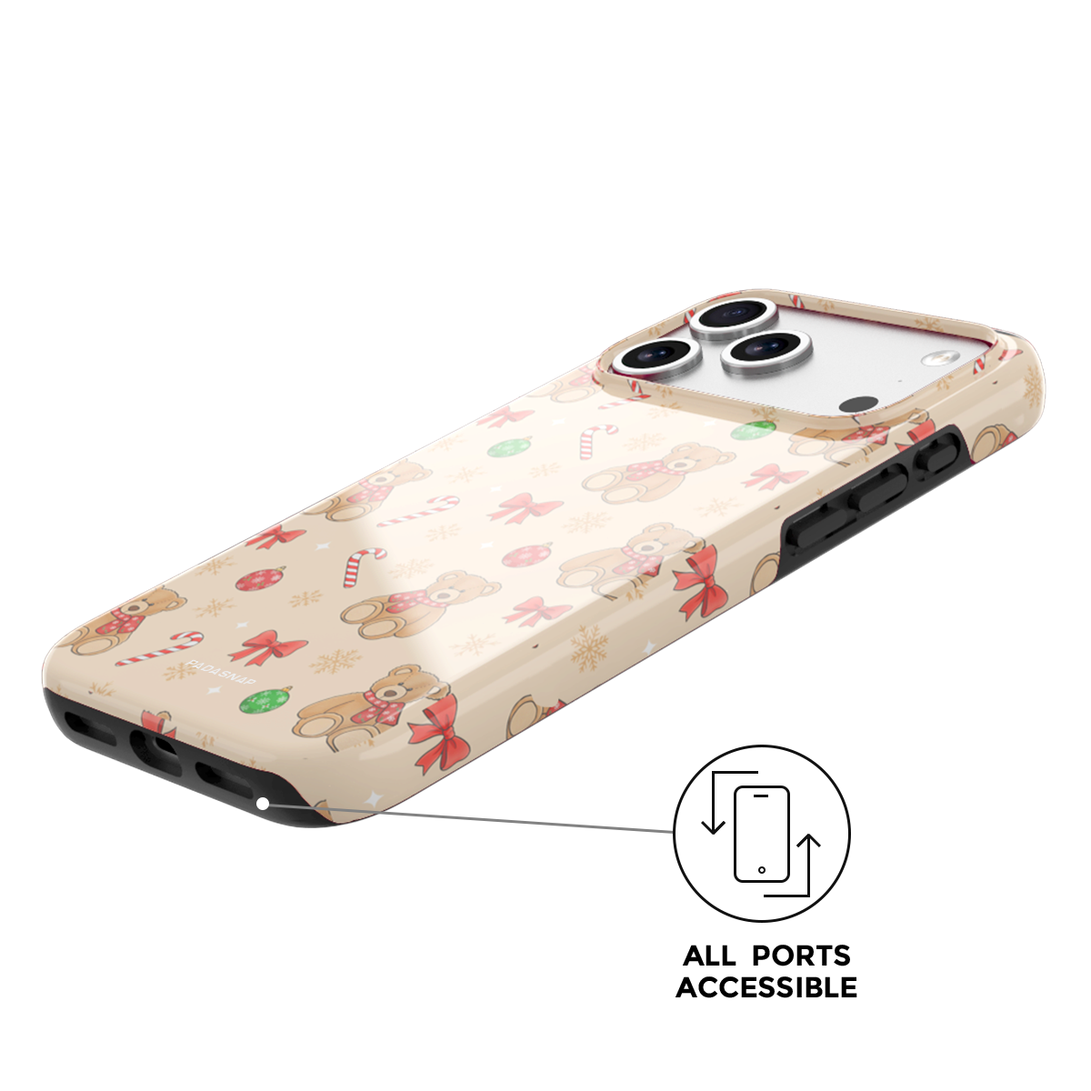 Teddy Christmas | MagSafe Phone Case