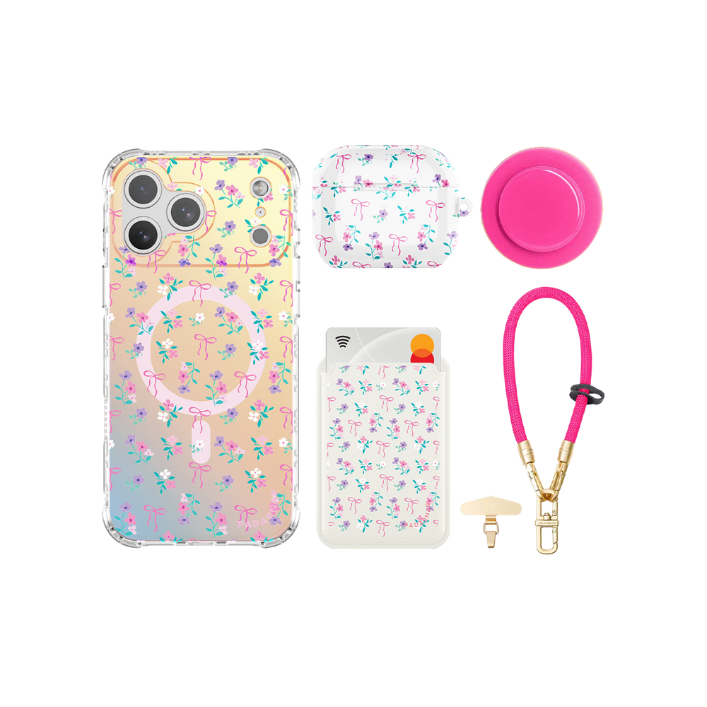 Cottage Bloom iPhone Bundle Set