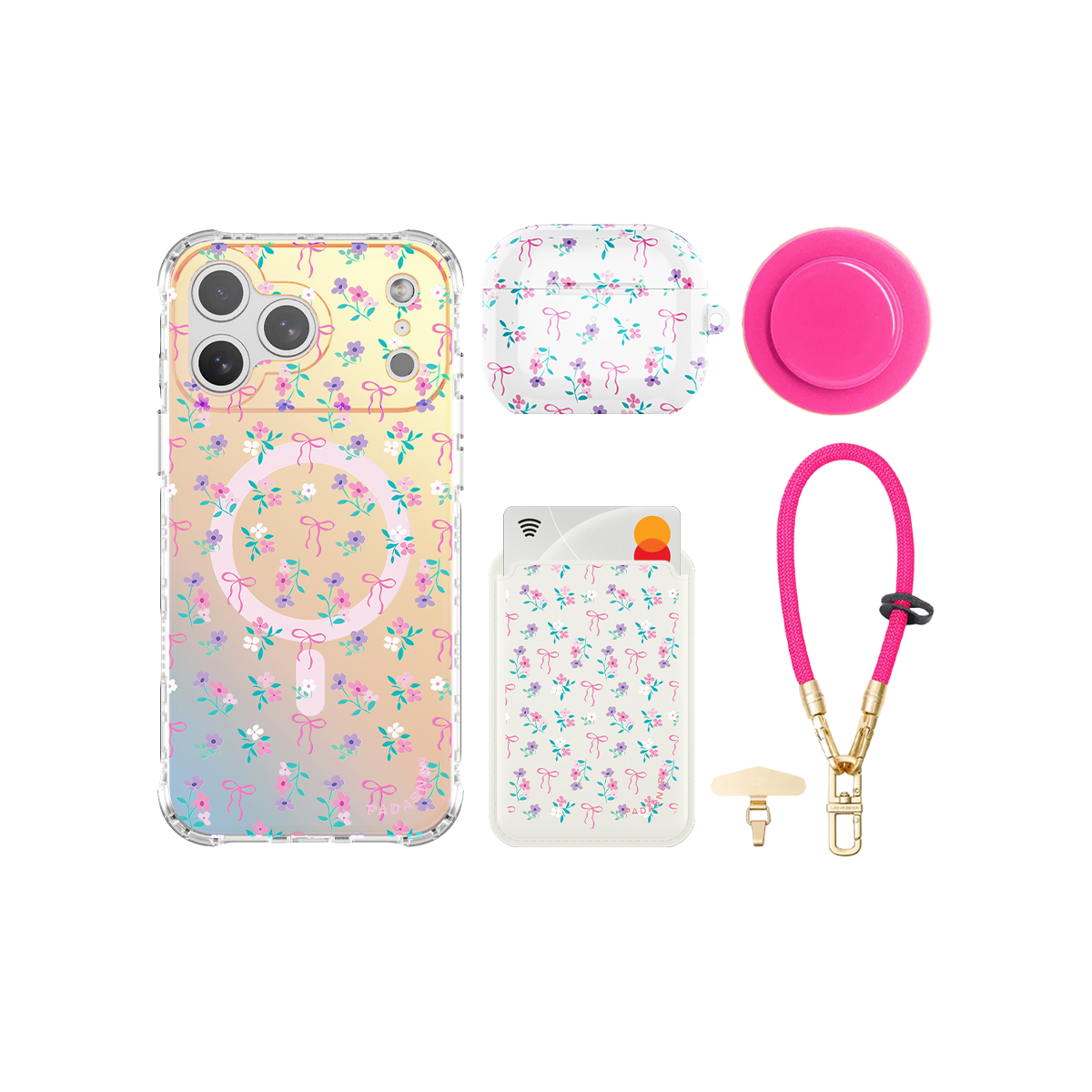 Cottage Bloom iPhone Bundle Set
