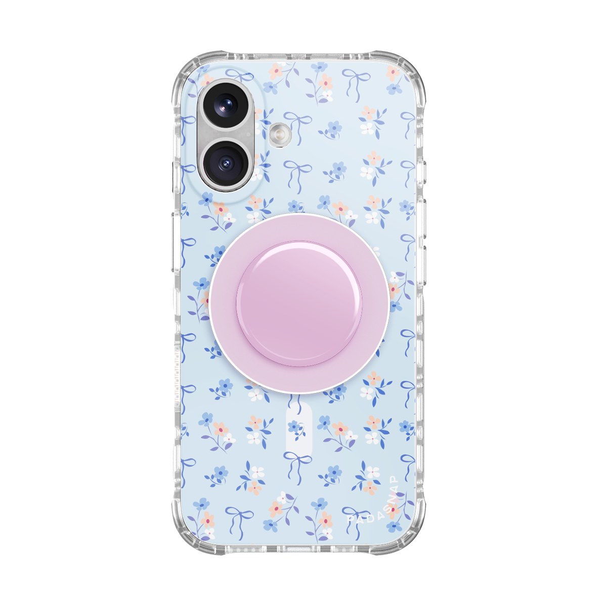Cottage Bloom|Pink MagSafe Phone Case Grip Set