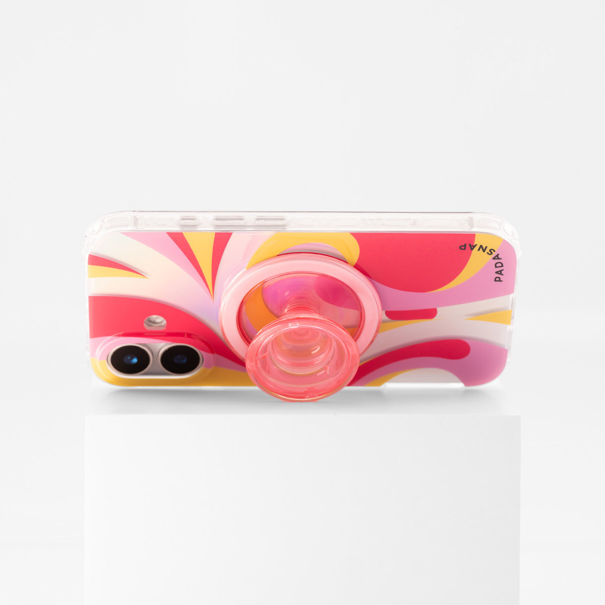 Luminous Strokes | Red MagSafe Phone Case Grip Set