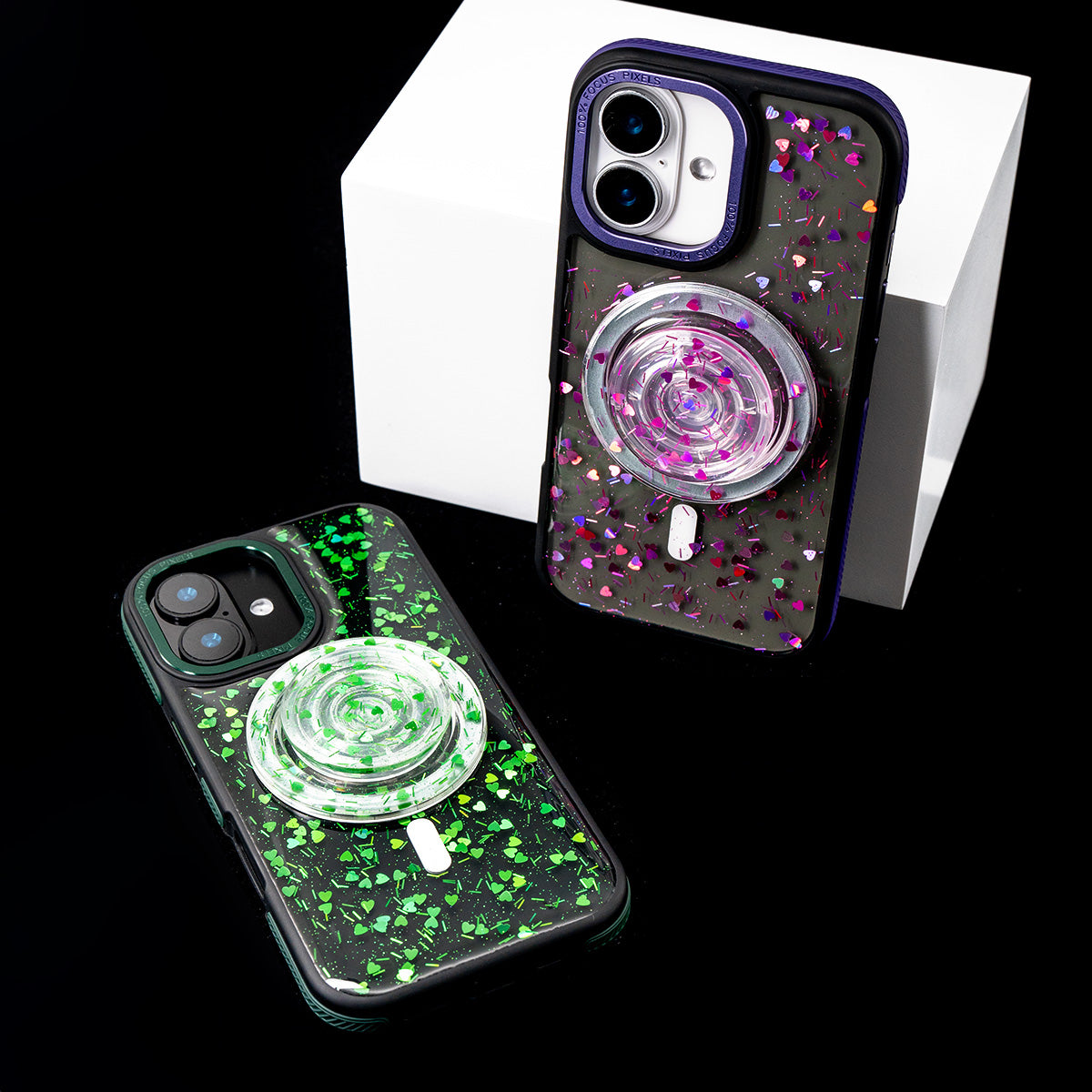 NightSpark | MagSafe Phone Case Grip Set