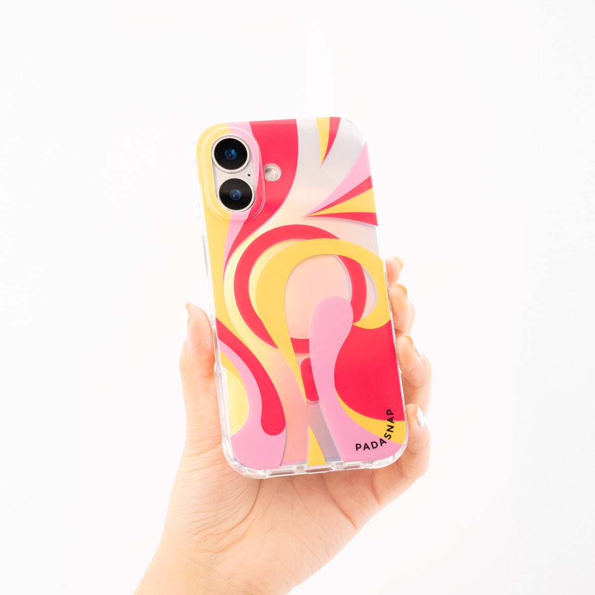 Luminous Strokes | Red MagSafe Phone Case