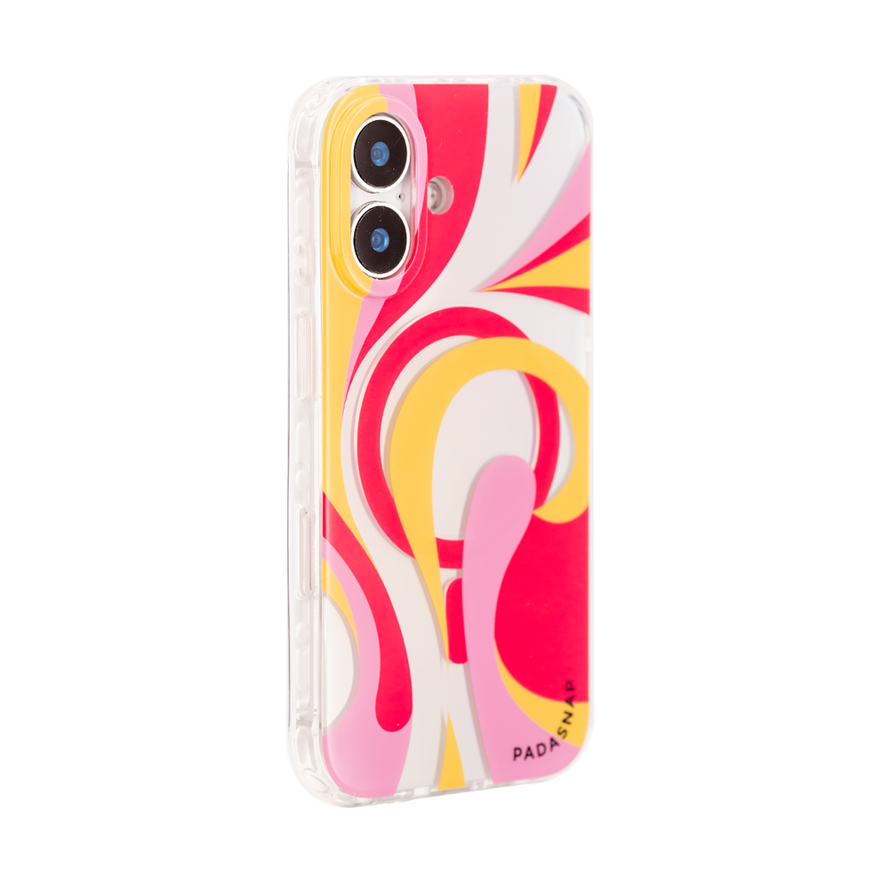 Luminous Strokes | Red MagSafe Phone Case