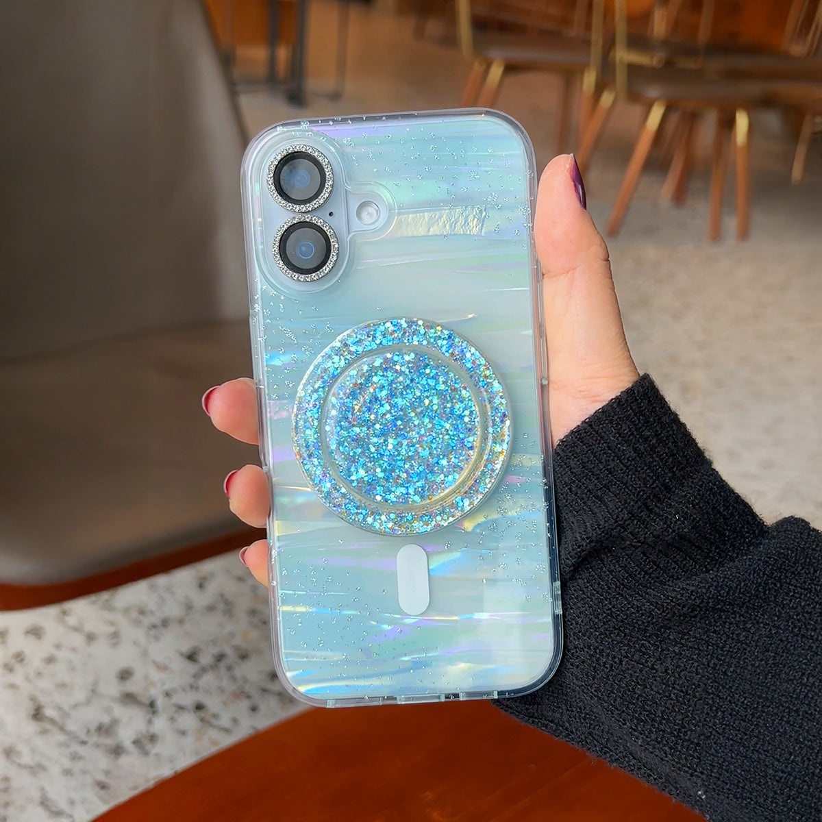 SugarNova | Blue MagSafe Phone Case Grip Set