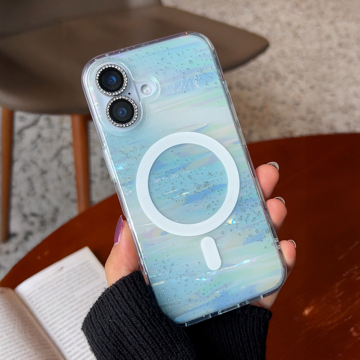 SugarNova | Blue MagSafe Phone Case Grip Set