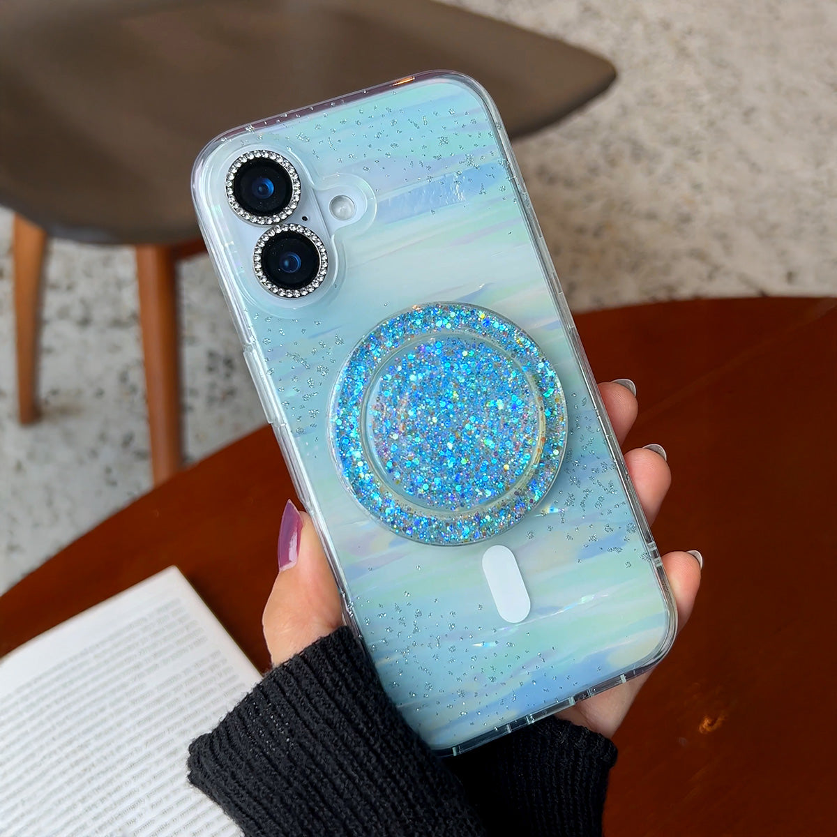 SugarNova | Blue MagSafe Phone Case Grip Set
