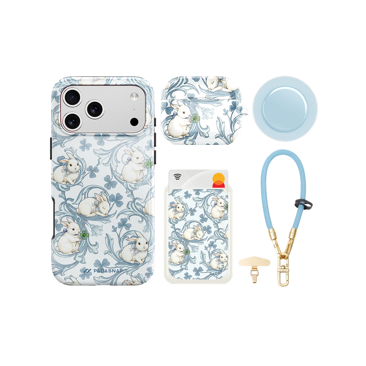 Fortune Rabbit MagSafe Phone Case Bundle Set