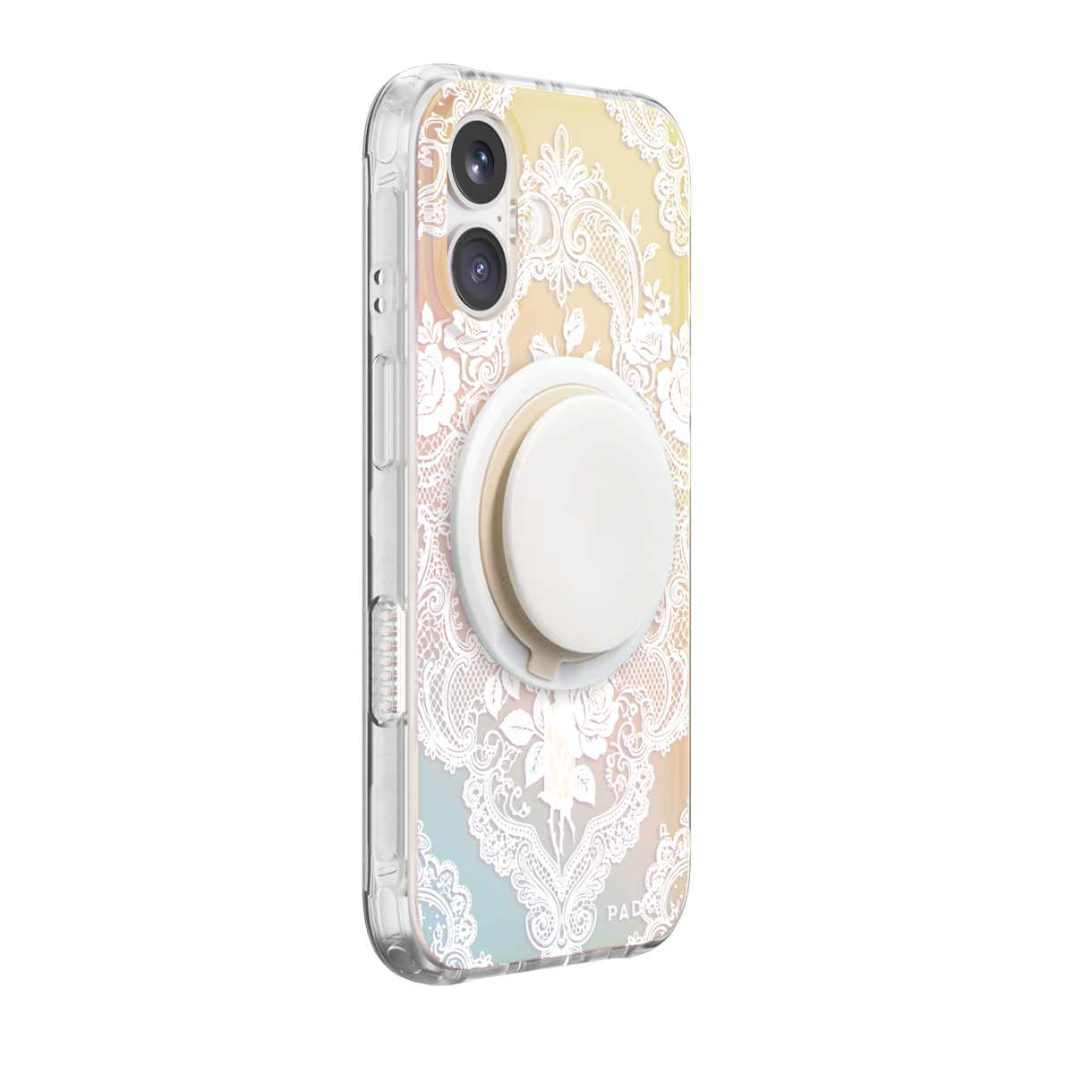 Gilded Rose Weave MagSafe Phone Case Grip Set