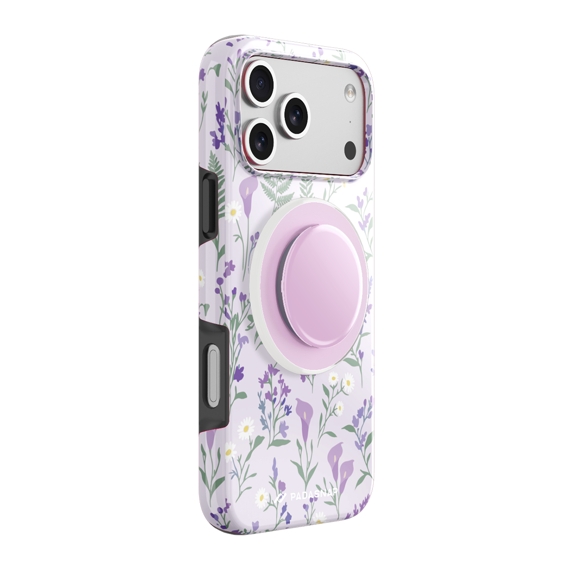 Lilac Ditsy MagSafe Phone Case Grip Set