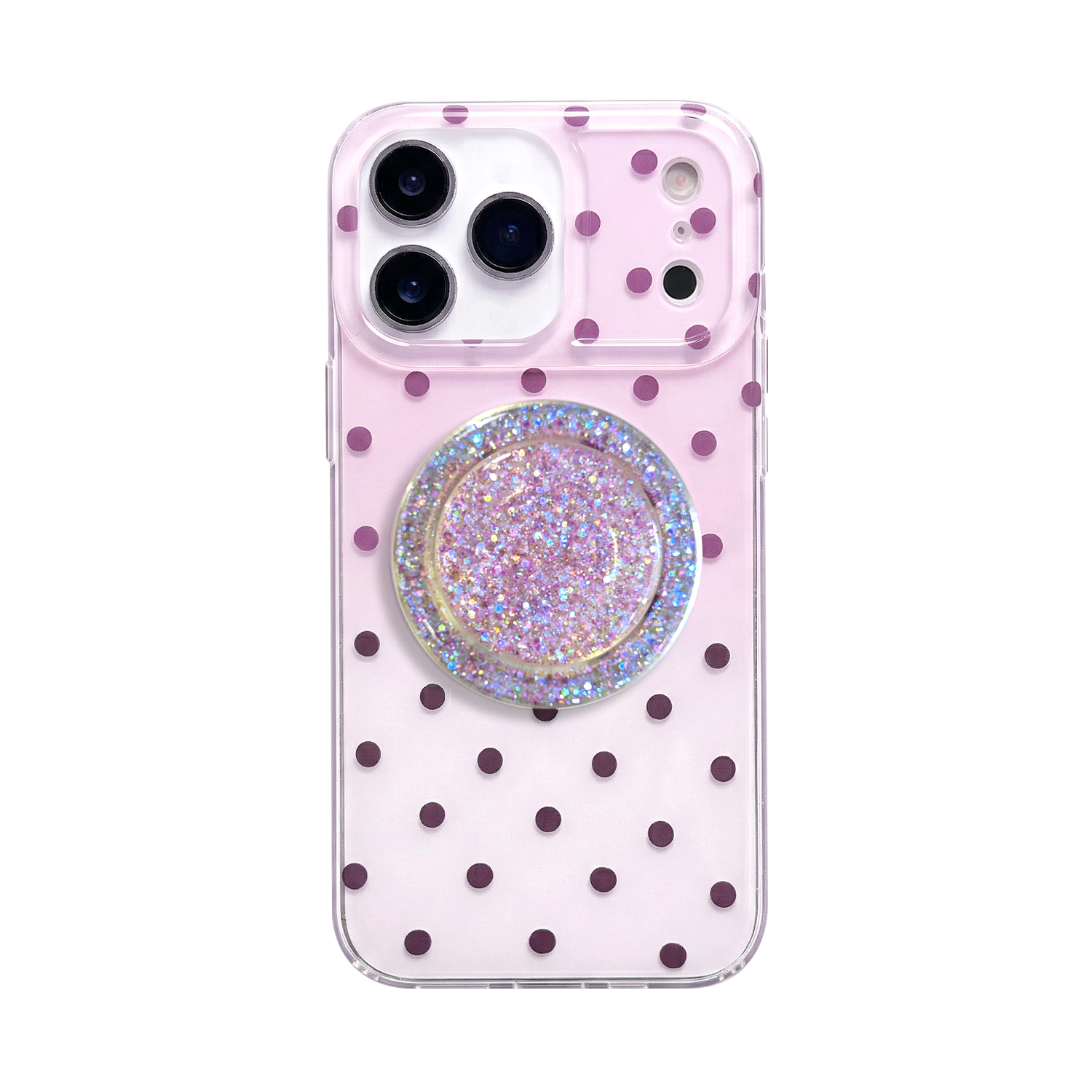 Polka Dot Dress MagSafe Phone Case Grip Set