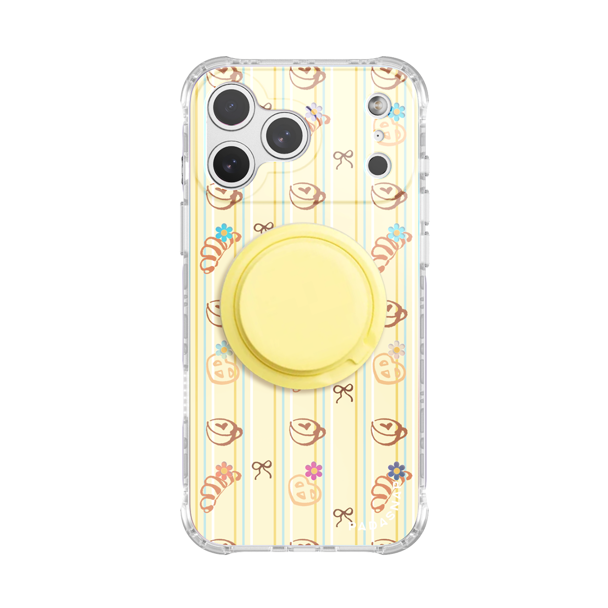 Honey Cream MagSafe Phone Case Grip Set