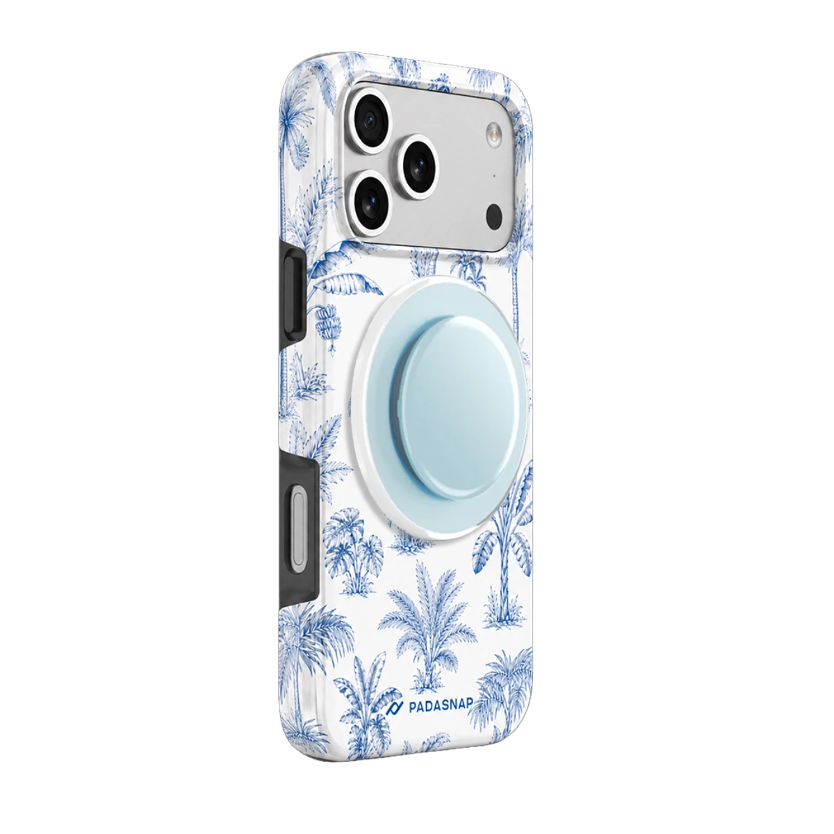 Blue Palm MagSafe Phone Case Grip Set