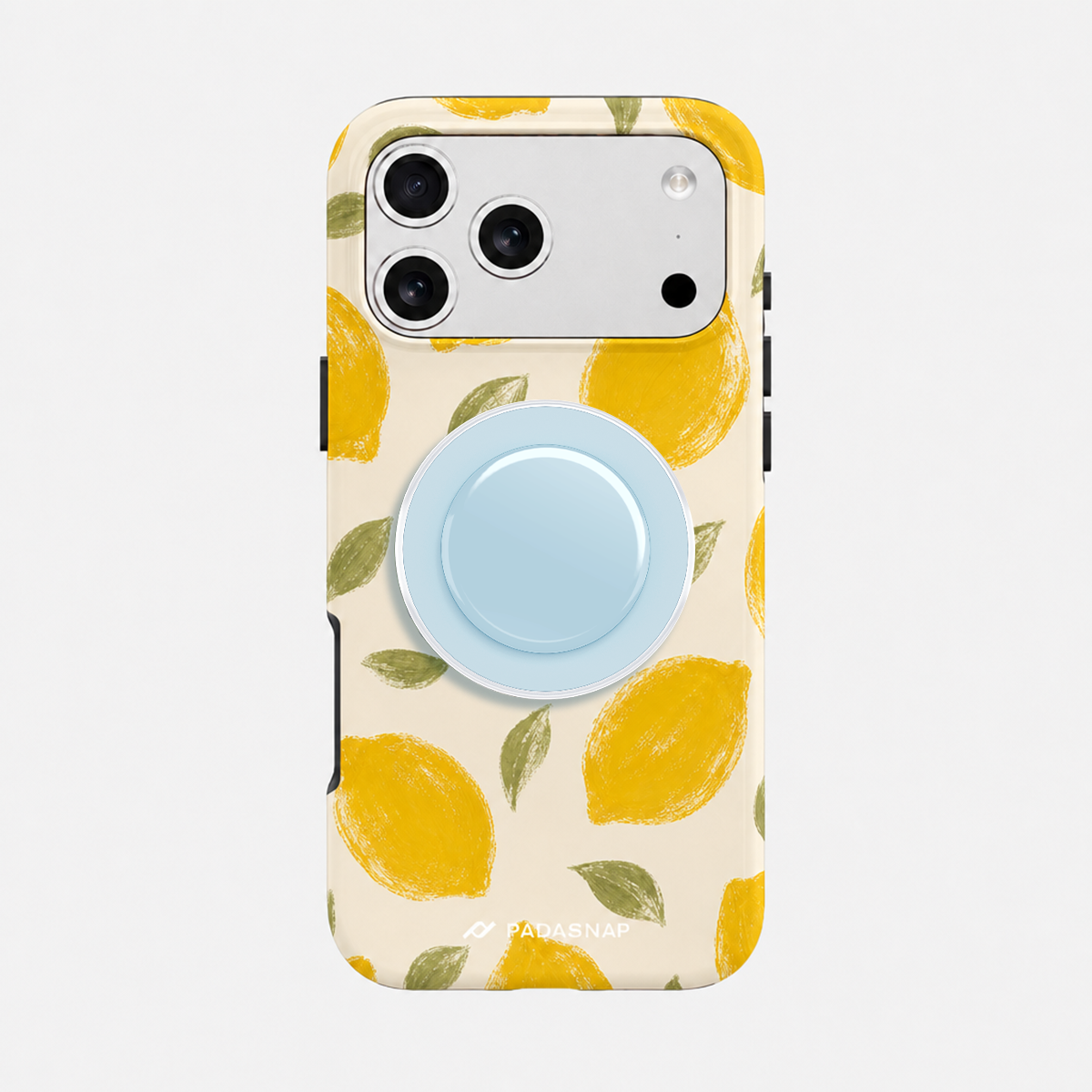 Yellow Lemon MagSafe Phone Case Grip Set