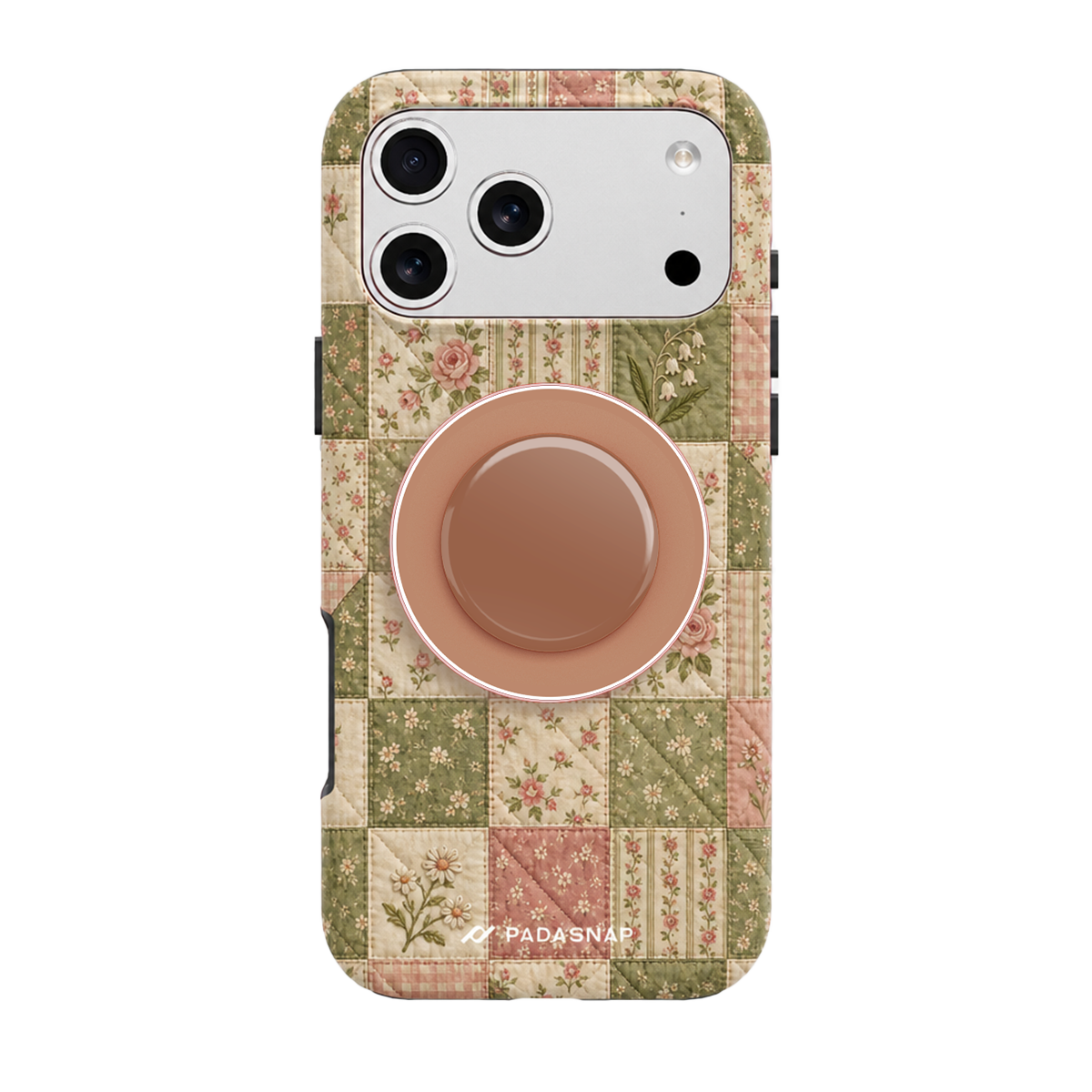 Vintage Floral MagSafe Phone Case Grip Set