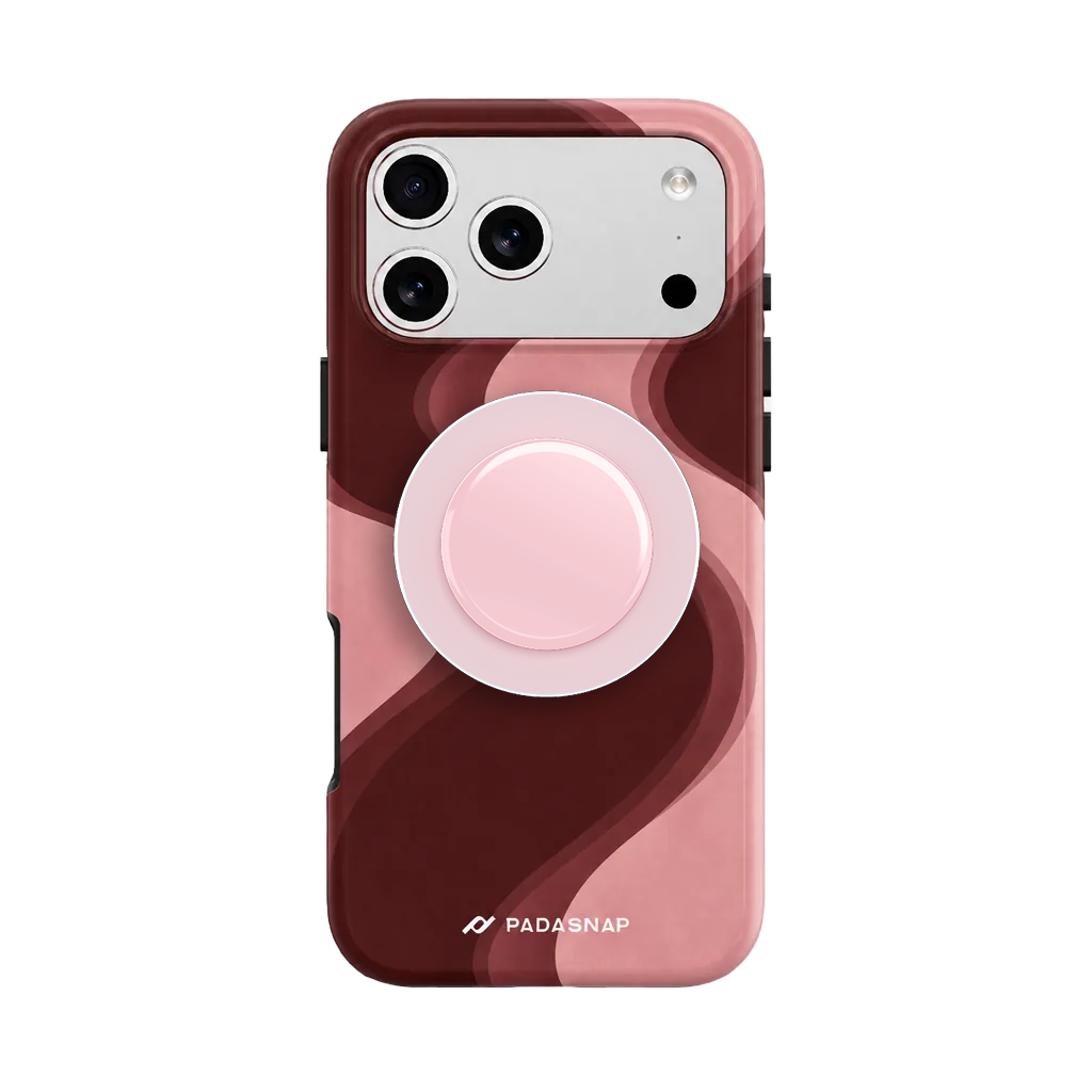 Cherry Blush MagSafe Phone Case Grip Set