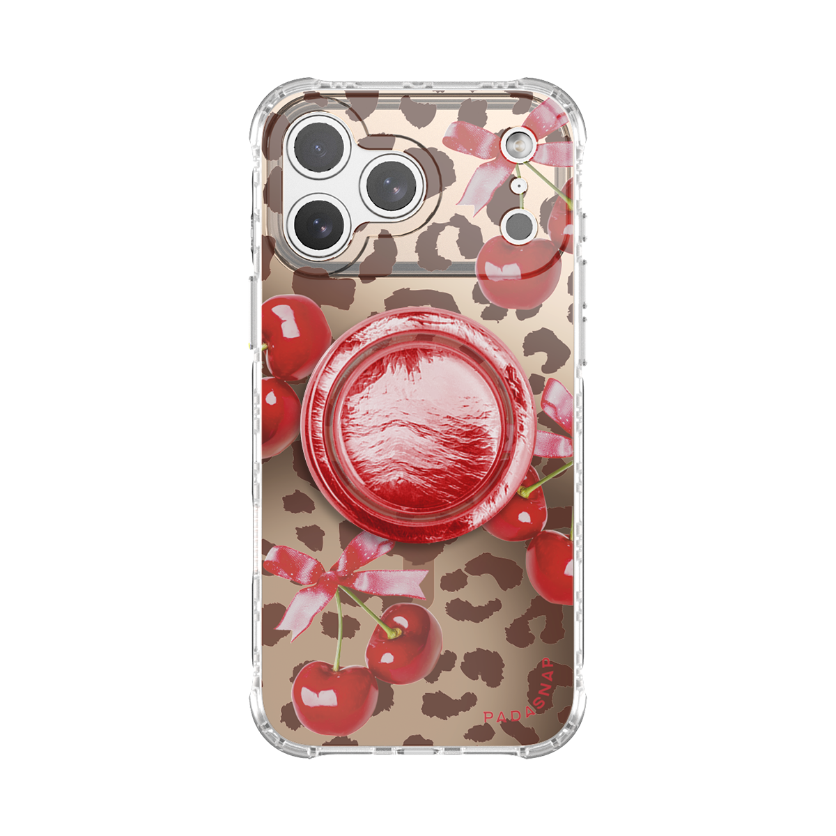 Cherry Luxe | MagSafe Phone Case Grip Set