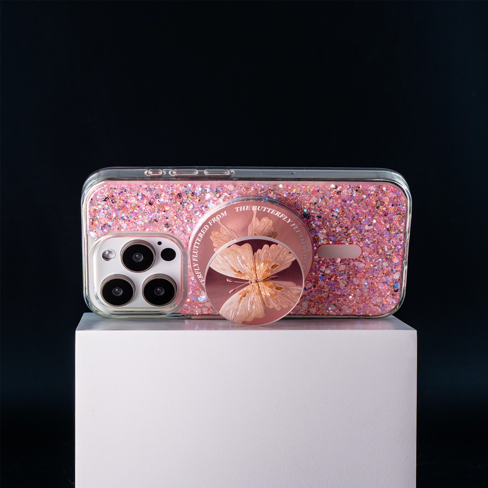 Dragon Butterfly MagSafe Grip With Mirror