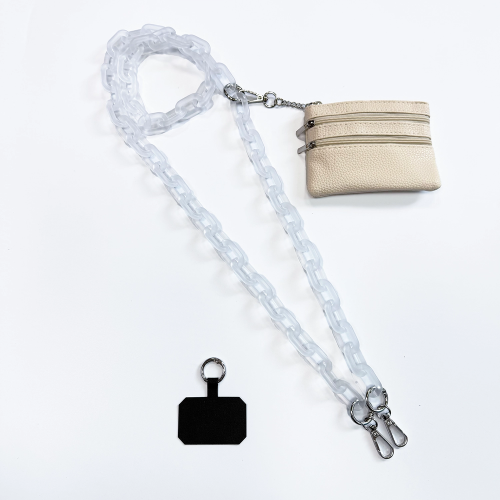 All That Glitter | MagSafe Phone Case Grip Crossbody Chain Set