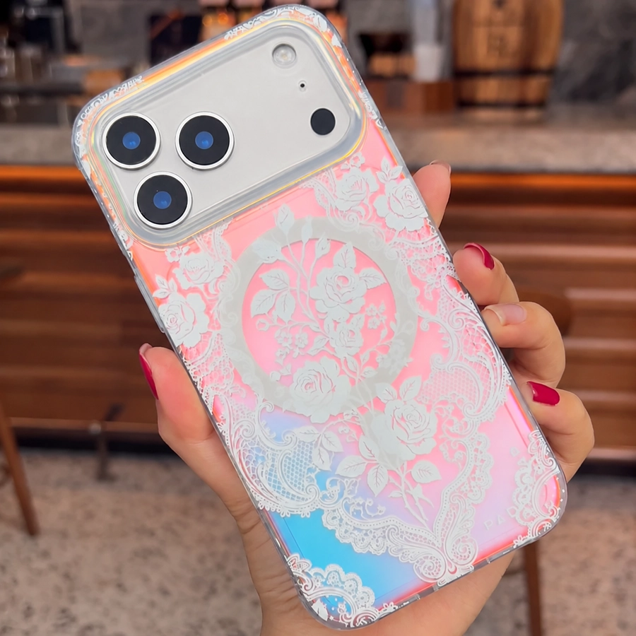 Gilded Rose Opal MagSafe Phone Case
