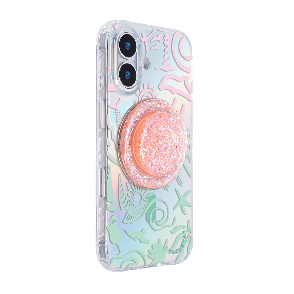 Tropic Holiday | Blue MagSafe Phone Case Grip Set