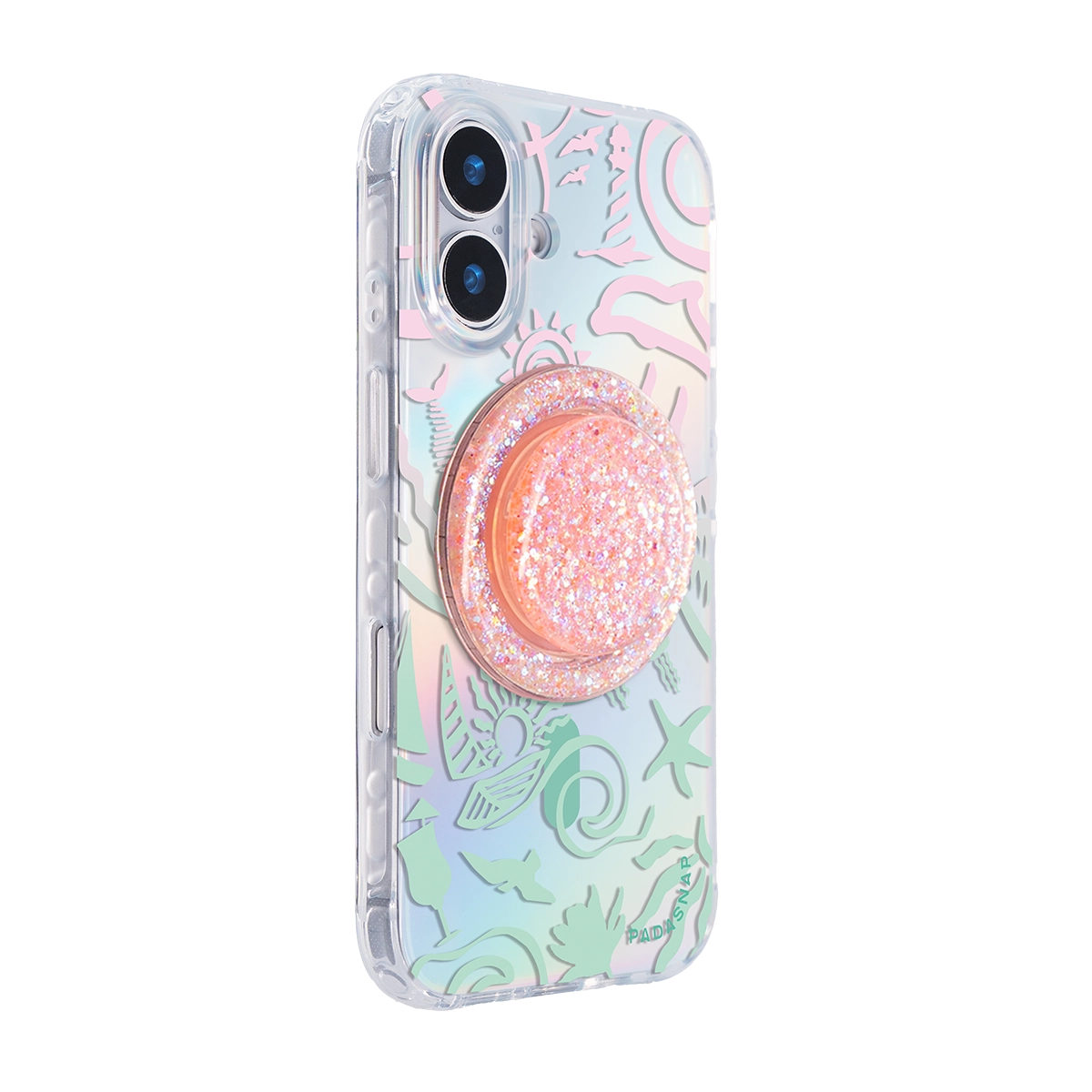 Tropic Holiday | Pink MagSafe Phone Case Grip Set