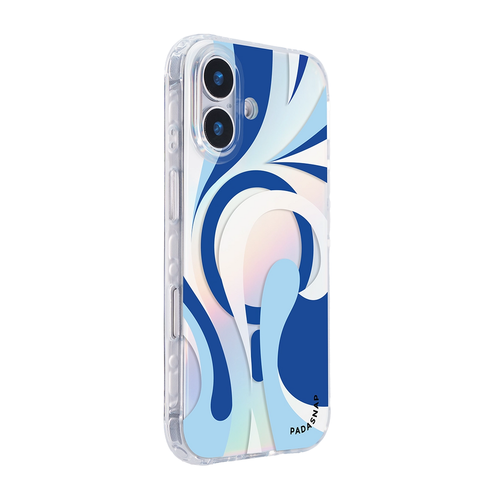 Luminous Strokes | Blue MagSafe Phone Case