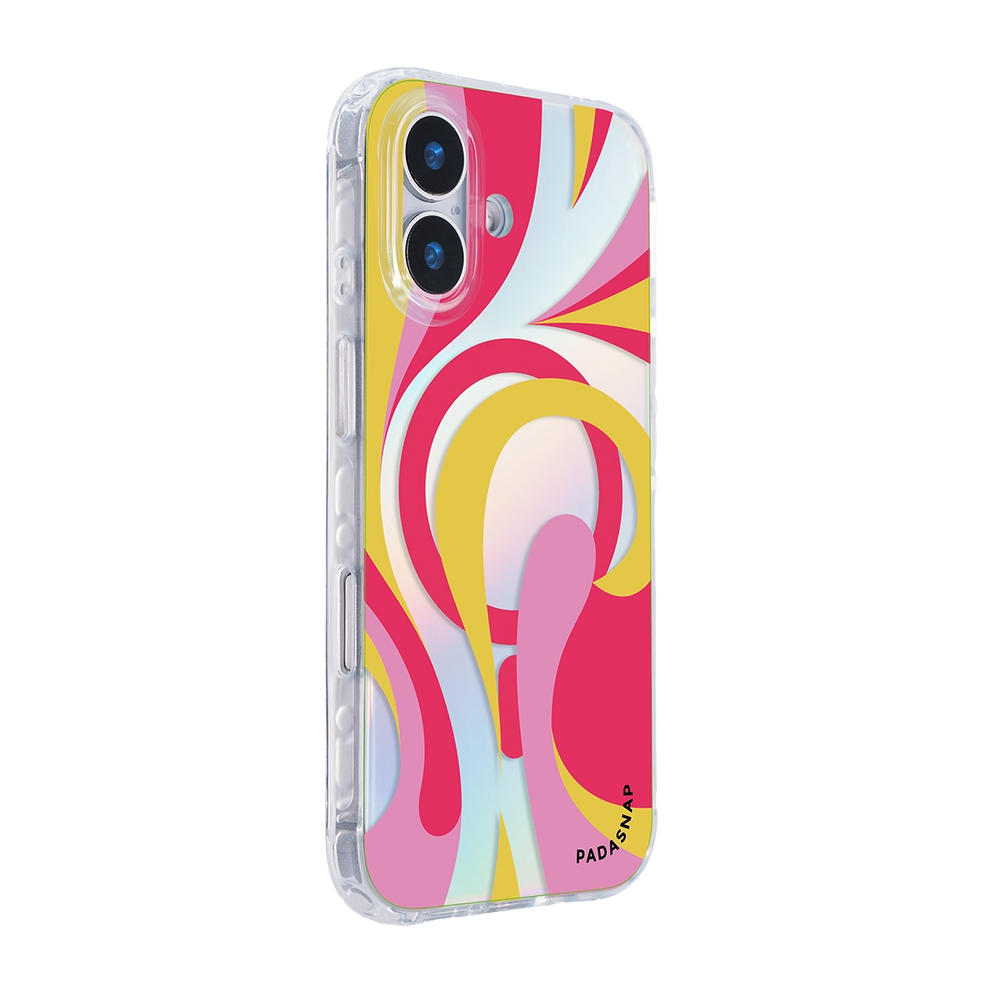 Luminous Strokes | Red MagSafe Phone Case
