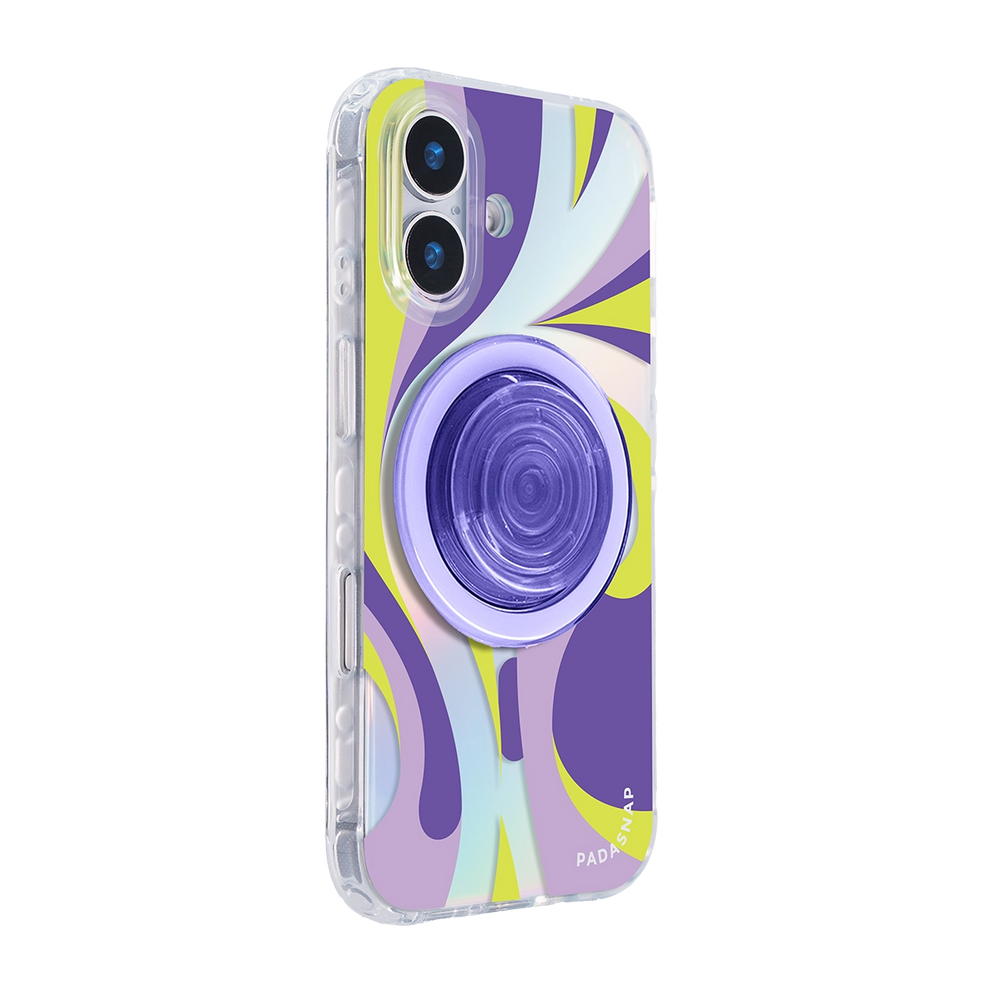 Luminous Strokes | Pueple MagSafe Phone Case Grip Set