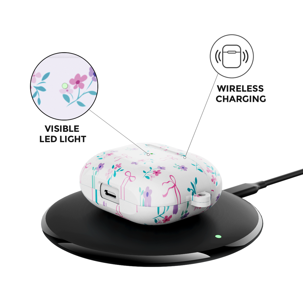 Cottage Bloom Airpods Case