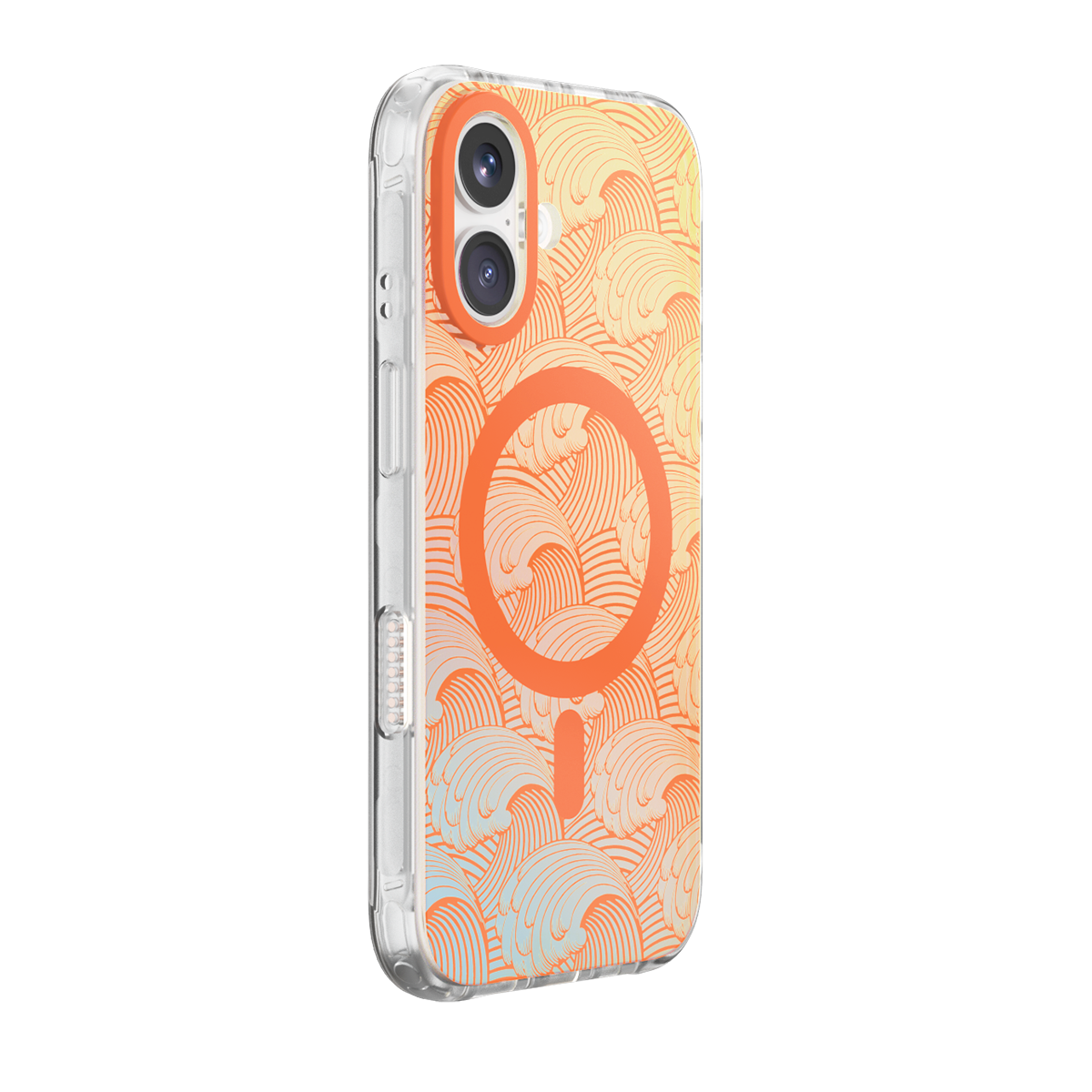 Sea Whisper | Orange MagSafe Phone Case Dragon