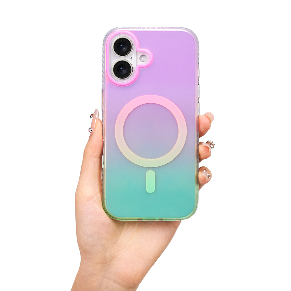 Neon Vibes|Color Clash MagSafe Phone Case