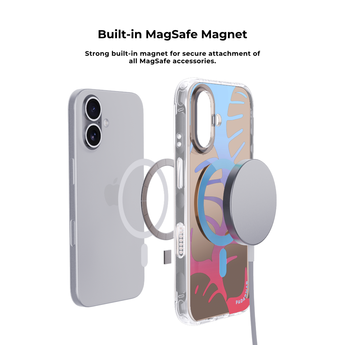GreenScape | Purple MagSafe Phone Case Grip Set